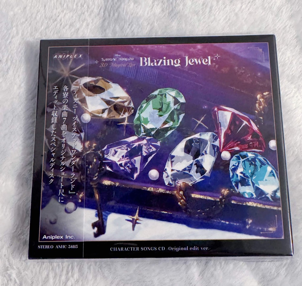 Disney Japan Twisted Wonderland Blazing Jewel Concert CD